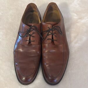 Johnston & Murphy Signature Series Cognac Oxfords